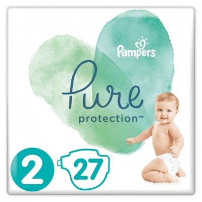 Pampers Pure protection maat 4-8 kg maat 2